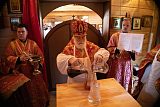 Великое освящение Тихоновского храма. Снимок из алтаря, 12 июня 2024 года.
