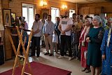 Прихожане в Тихоновском храме на празднике 12 июня 2024 года.